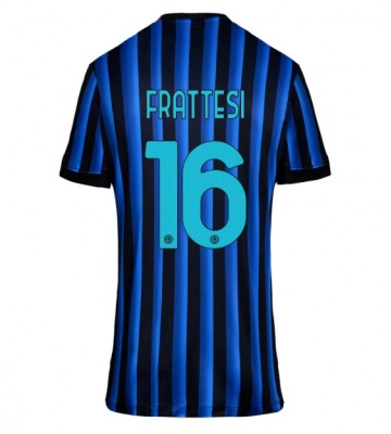 Inter Milan Davide Frattesi #16 Hjemmebanetrøje Dame 2025-26 Kortærmet